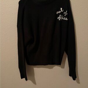 a new day Black Crew Neck Sweater